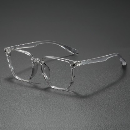 Spykay™ EG26911 Retro Classic Square Frame Anti-blue Light Chrome Hearts Glasses - Grey - image 4