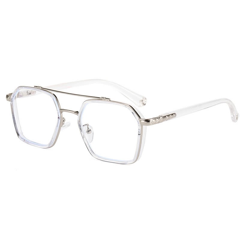 Spykay™ EG26920 Unsiex Square Frame Anti-blue Light Double Bridges Retro Glasses - image 17