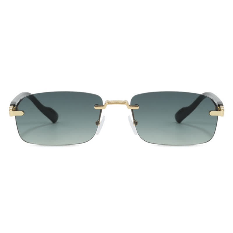 Spykay™ SG60831 Women's Rectangle Frame Rimless Sunglasses