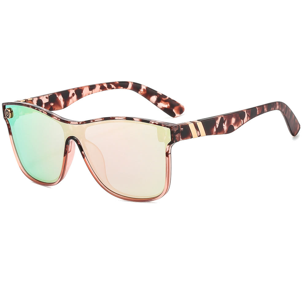 Spykay™ SG1022 Women's Streamlined Sunglasses, Summer Personality Coating Gradient Reflective Oversized Sunglasses