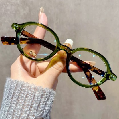 Spykay™ EG26838 Retro Round Frame Anti-blue Light Glasses - image 13