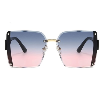Spykay™ SG60835 Square Frame Oversized Rimless Sunglasses - image 18