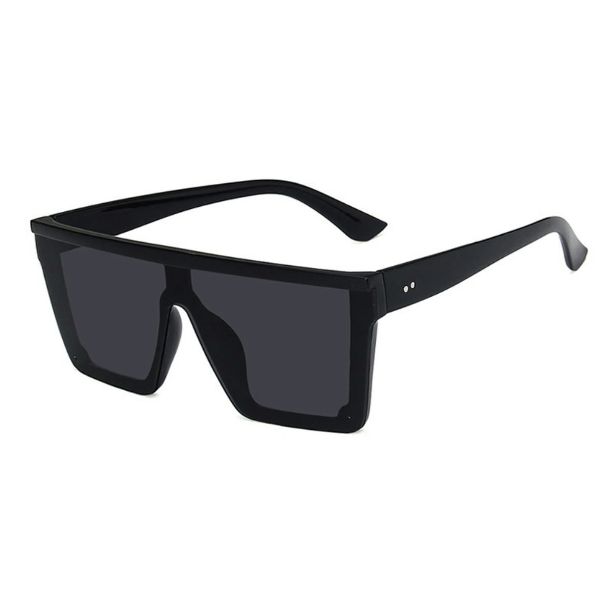 Spykay™ SG1025 Trendy Large Frame One-piece Street Style Driving Retro Sunglasses