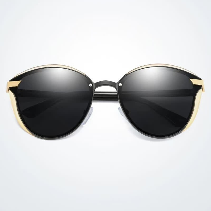 Spykay™ SG60950 Polarized Vintage Round Frame Mirror Lenses Trendy Sunglasses - image 7