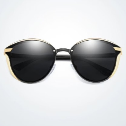 Spykay™ SG60950 Polarized Vintage Round Frame Mirror Lenses Trendy Sunglasses - image 7