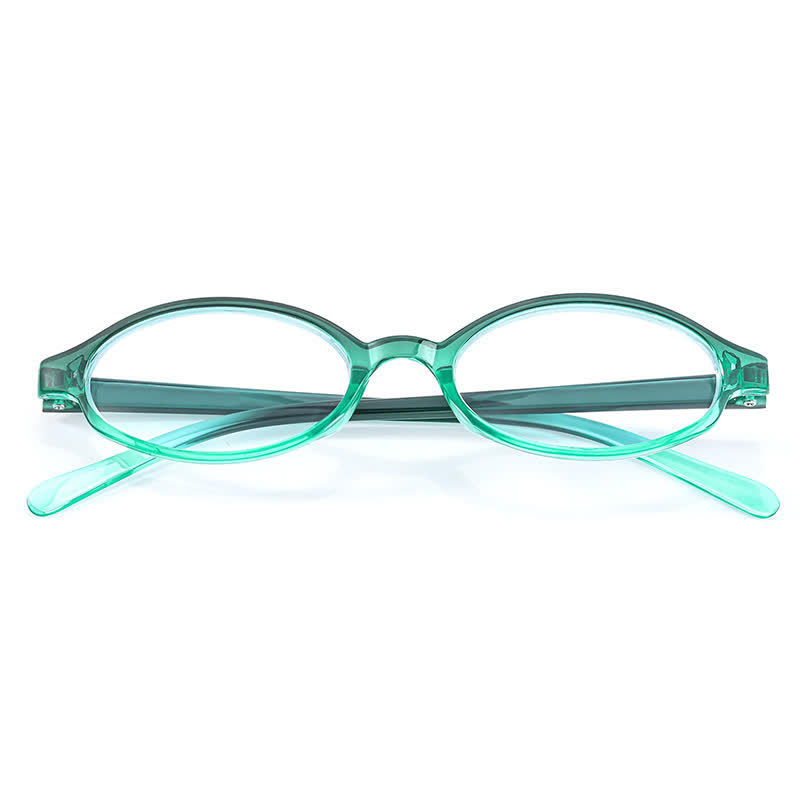 Spykay™ EG26885 Anti-blue Light Retro Small Oval Frame Y2K Hipster Eyeglasses - image 9