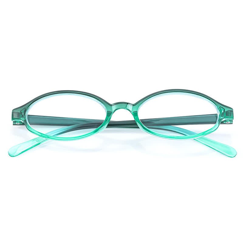 Spykay™ EG26885 Anti-blue Light Retro Small Oval Frame Y2K Hipster Eyeglasses - image 9