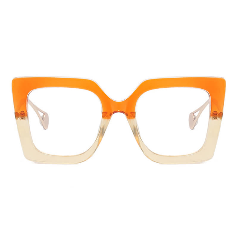 Spykay™ EG26765 Oversized Square Frame Anti-blue Light Glasses