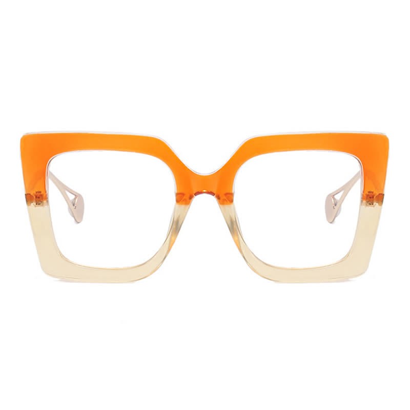 Spykay™ EG26765 Oversized Square Frame Anti-blue Light Glasses