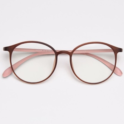 Spykay™ EG26865 Large Round Frame Anti-blue Light Simple Classic Lightweight Glasses  - image 18