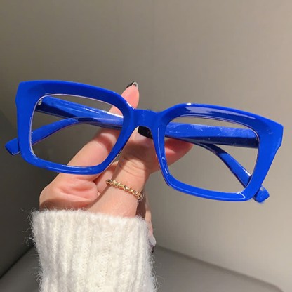 Spykay™ EG26877 Classic Simple Square Frame Concave Lenses Anti-blue Light Thick Glasses - image 17