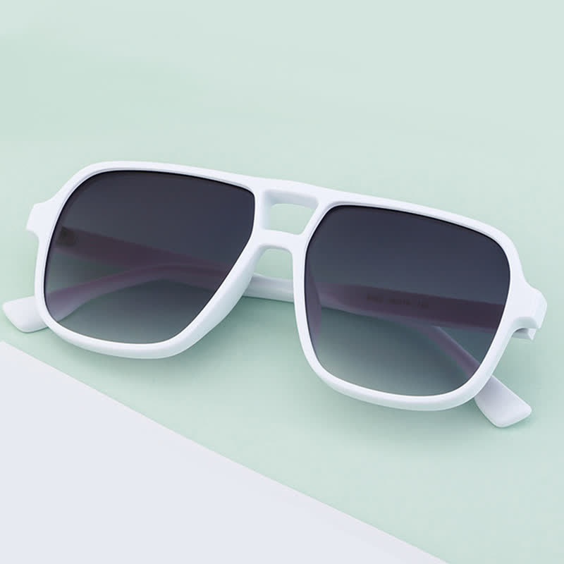 Spykay™ SG60730 Double Bridges Square Frame Vintage Sunglasses - image 18