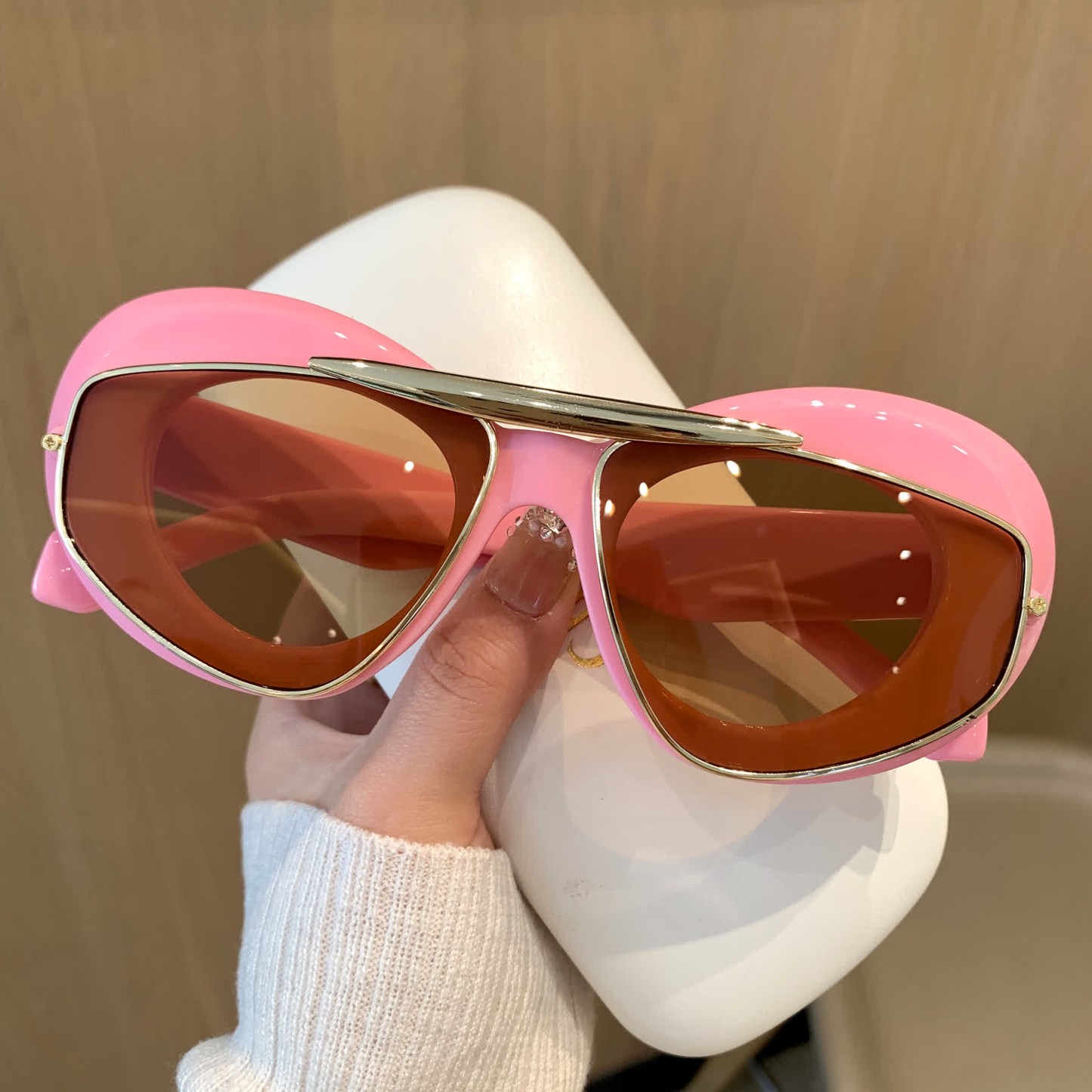 Spykay™ SG60876 Y2K Vintage Cat-Eye Trendy Aviator Sunglasses