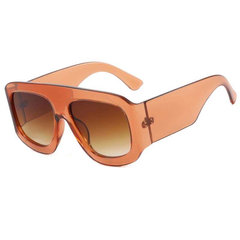Spykay™ SG60675 Oversized Square Frame Hipster Sunglasses - Brown - image 19
