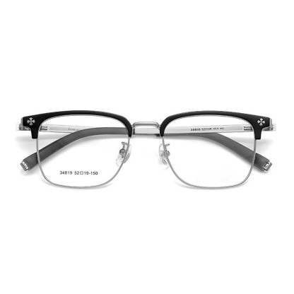 Spykay™ EG26925 Gothic Cross Unisex Square Frame Anti-blue Light Retro Browline Glasses - image 4