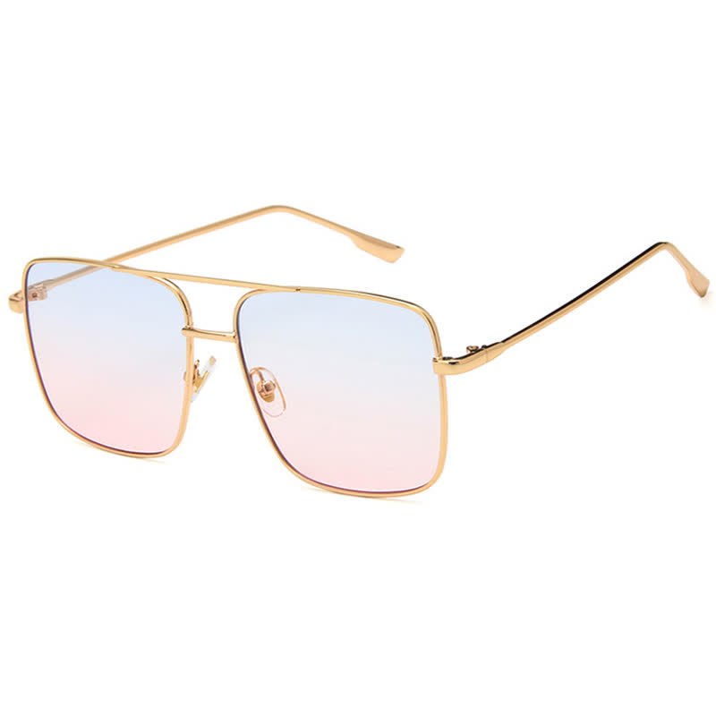 Spykay™ SG60886 Retro Classic Square Frame Double Bridges Sunglasses - image 9