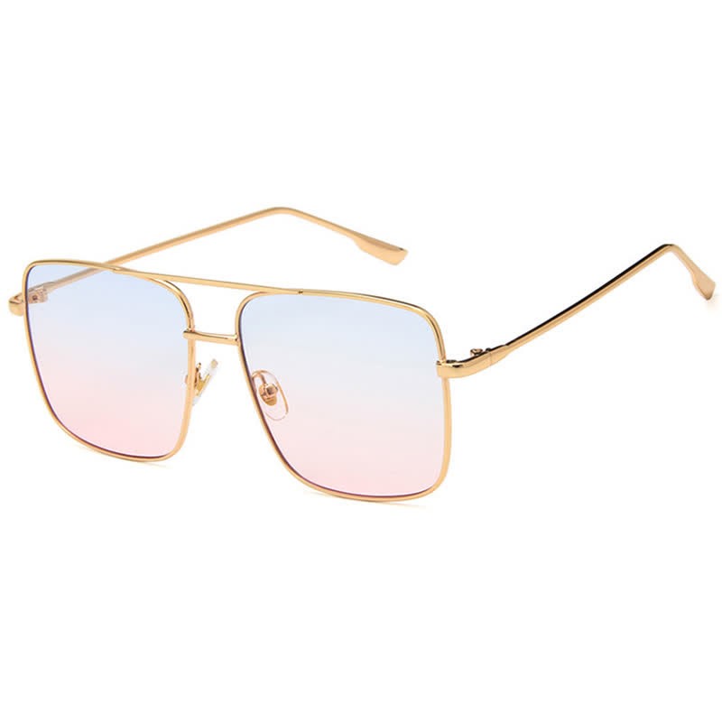 Spykay™ SG60886 Retro Classic Square Frame Double Bridges Sunglasses - image 9