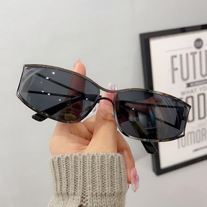 Spykay™ SG60760 Y2K Hollow Out Temples Retro- Vintage Sunglasses - image 18