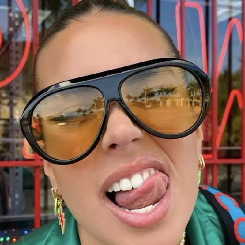 Spykay™ SG60857 Hipster Oversized Frame Aviator Sunglasses - image 10