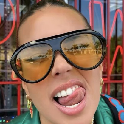 Spykay™ SG60857 Hipster Oversized Frame Aviator Sunglasses - image 10