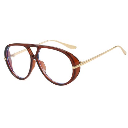 Spykay™ EG60674 Fashion Double Bridges Aviator Eyeglasses - Brown - image 9