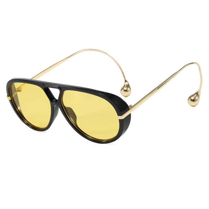 Spykay™ SG60673 Double Bridges Metal Temples Aviator Sunglasses - image 22