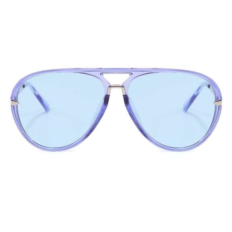 Spykay™ SG60723 Double Bridges Fashion Aviator Sunglasses