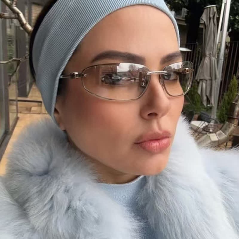 Spykay™ SG60683 Y2K Oval Frame Rimless Sunglasses - image 6