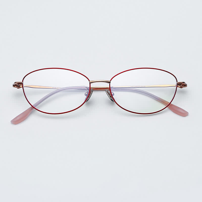 Spykay™ EG26856 Butterfly Titanium Lightweight Frame Anti-blue Light Simple Glasses - image 10