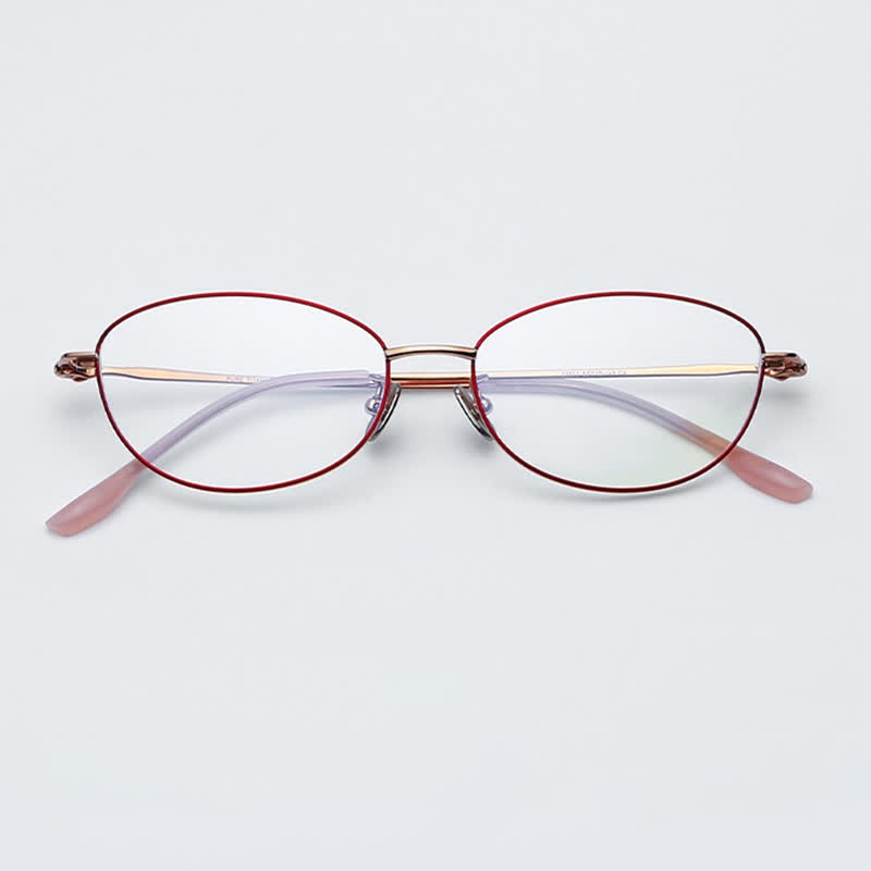 Spykay™ EG26856 Butterfly Titanium Lightweight Frame Anti-blue Light Simple Glasses - image 10