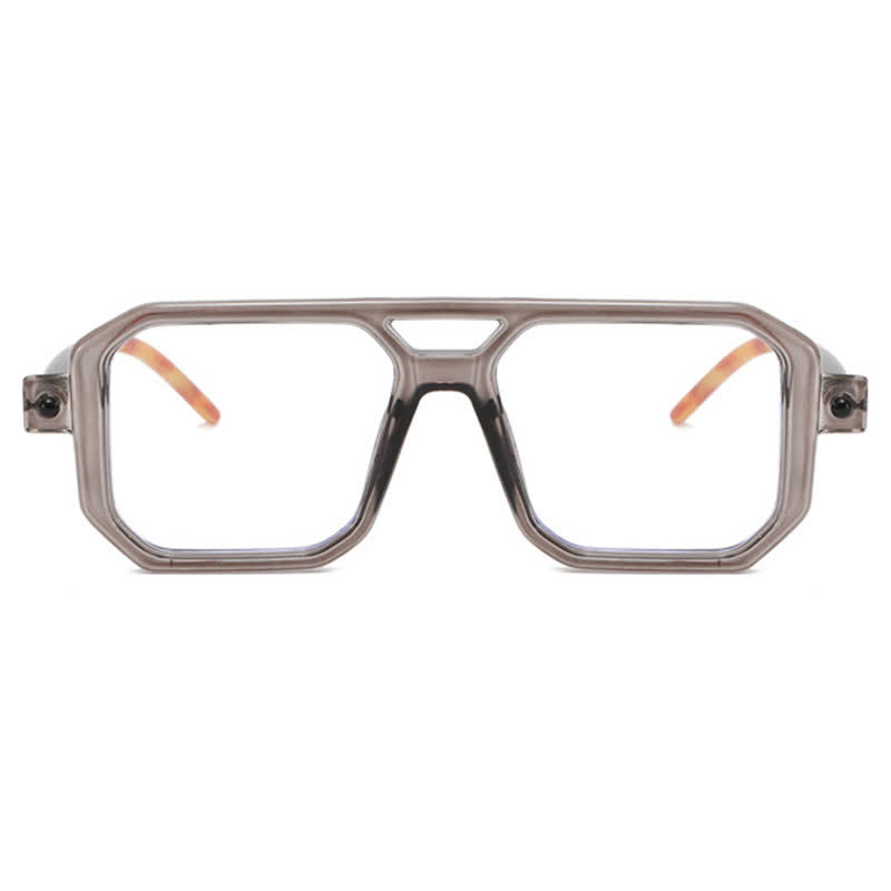 Spykay™ EG26767 Double Bridges Square Frame Glasses - image 9