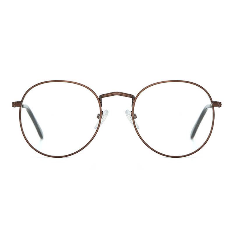 Spykay™ EG26906 Retro Simple Round Frame Anti-blue Light Hipster Glasses - image 12