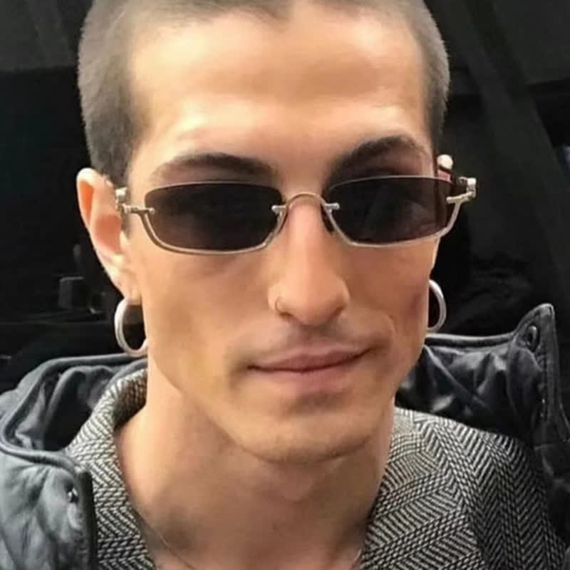 Spykay™ SG60874 Trendy Semi-Rimless Rectangle Frame Sunglasses - image 10