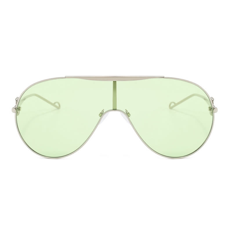 Spykay™ SG60892 Oversized One-piece Aviator Sunglasses