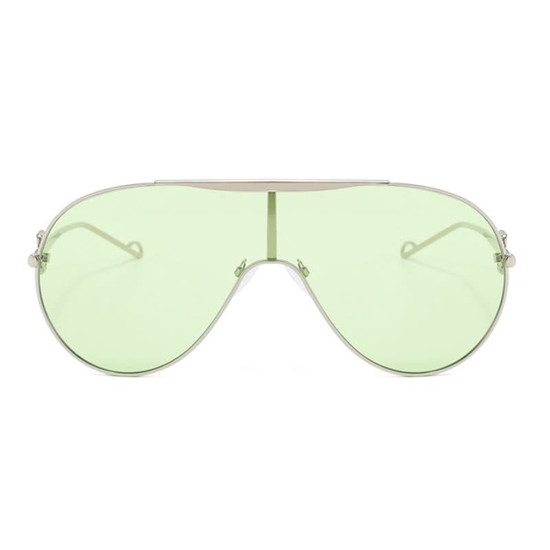 Spykay™ SG60892 Oversized One-piece Aviator Sunglasses