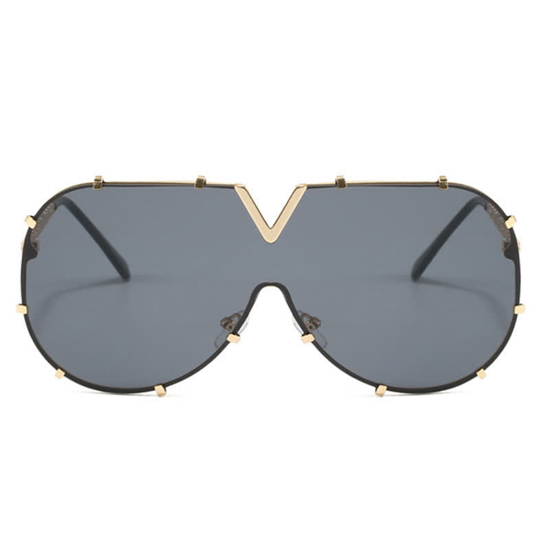 Spykay™ SG60833 'V' Design Hipster Aviator Sunglasses