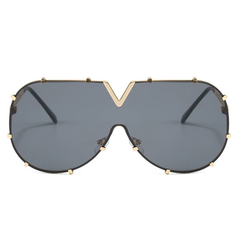 Spykay™ SG60833 'V' Design Hipster Aviator Sunglasses