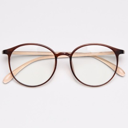 Spykay™ EG26865 Large Round Frame Anti-blue Light Simple Classic Lightweight Glasses  - image 16