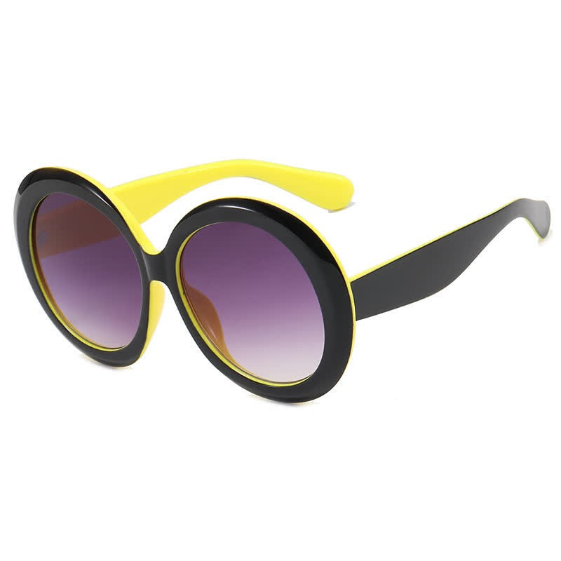 Spykay™ SG60881 Round Frame Hipster Oversized Sunglasses