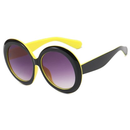 Spykay™ SG60881 Round Frame Hipster Oversized Sunglasses