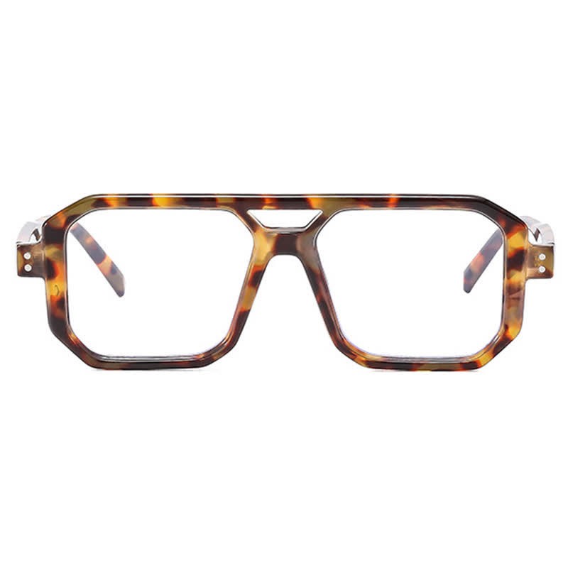 Spykay™ EG26772 Trendy Square Frame Double Bridges Glasses