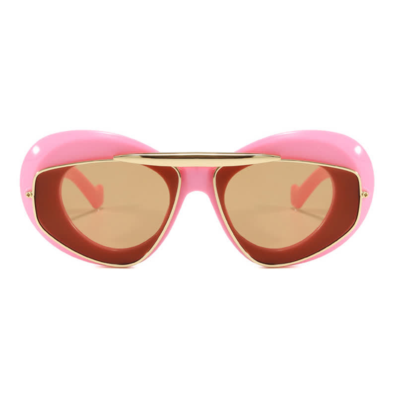 Spykay™ SG60876 Y2K Vintage Cat-Eye Trendy Aviator Sunglasses