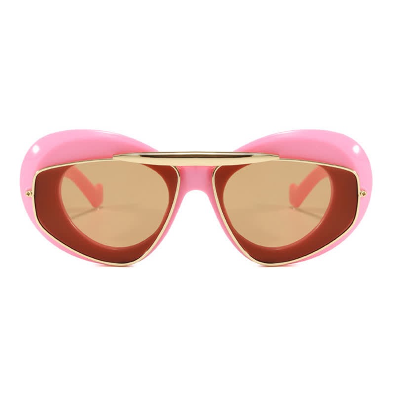 Spykay™ SG60876 Y2K Vintage Cat-Eye Trendy Aviator Sunglasses