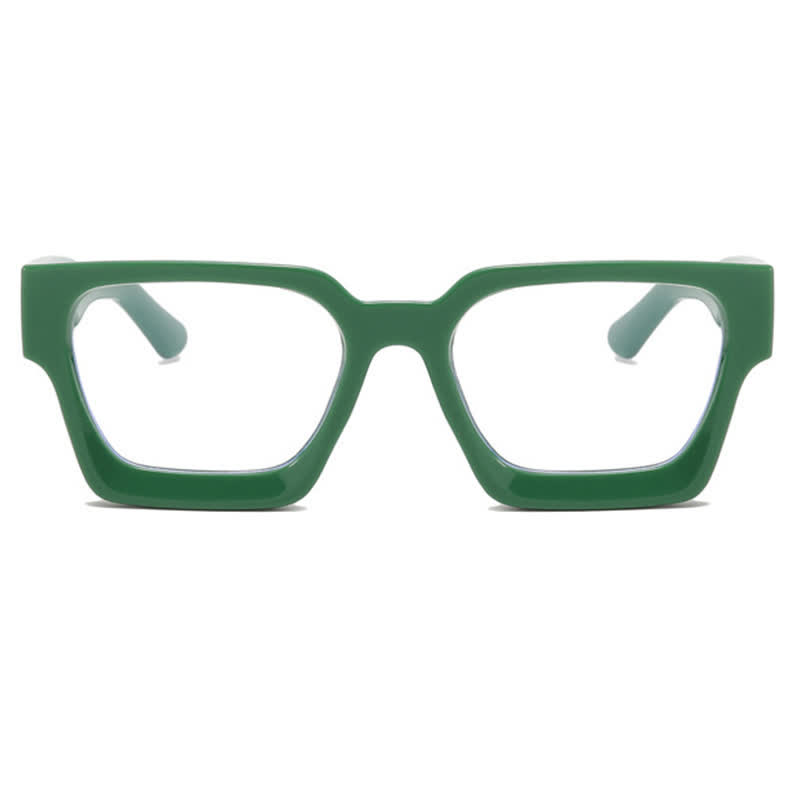 Spykay™ EG26761 Hipster Square Frame Concave Lenses Classic Retro Glasses