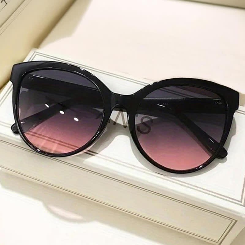 Spykay™ SG60930 Cat-Eye Oversized Frame Hipster Sunglasses