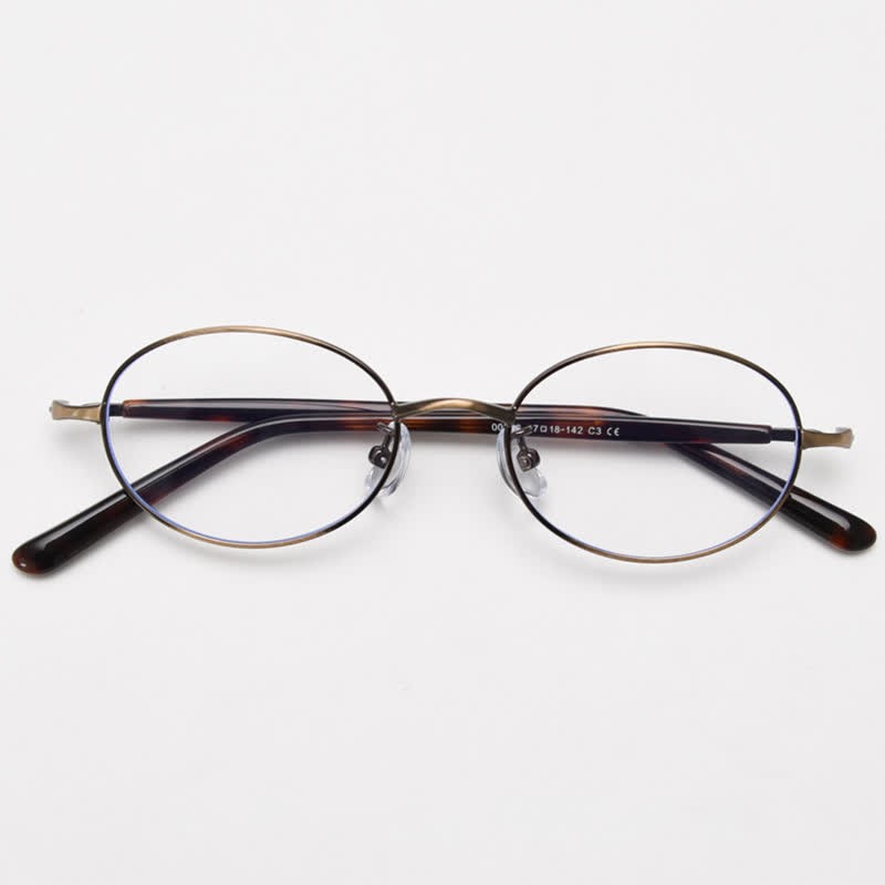 Spykay™ EG26867 Oval Frame Anti-blue Light Retro Classic Glasses  - image 7