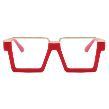 Spykay™ EG26785 Square Frame Trendy Semi-Rimless Anti-blue Light Glasses