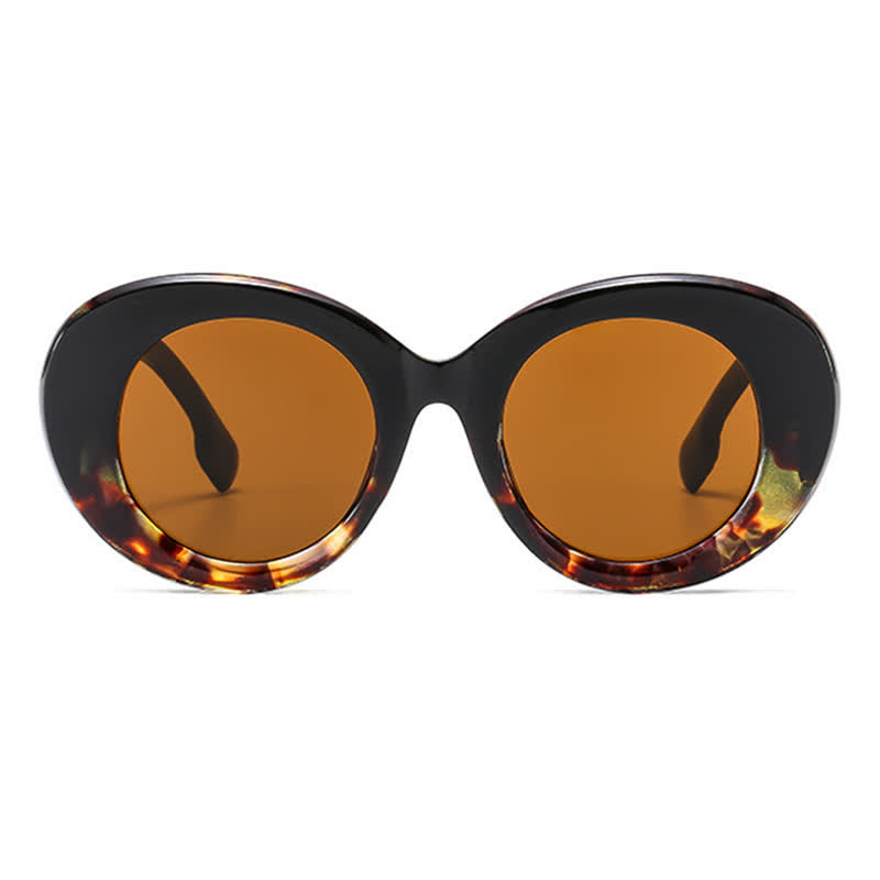 Spykay™ SG60829 Round Thick Frame Hipster Oversized Sunglasses