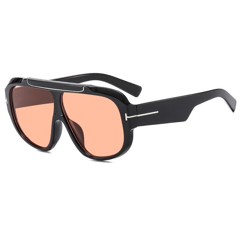 Spykay™ SG60883 'T' Design Oversized Aviator Sunglasses