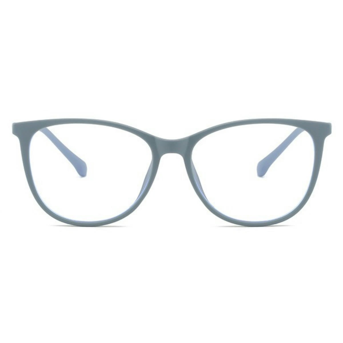 Spykay™ EG1012 Women's Round PC Frame Personality Fashion Clear Lens Glasses With Gradient Tint Clear Glasses Accessories - image 14